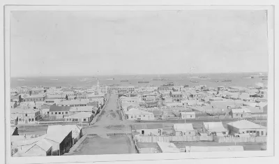 Punta Arenas, Febrero 1908 — Punta Arenas — 1908 | Chile de Ayer