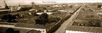 Panorámica Linares en 1900 — Calle Maipú — 1900 | Chile de Ayer