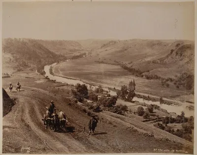 Valle del Malleco. Año 1884 aproximadamente. — Valle del Malleco — 1884 | Chile de Ayer