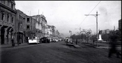 Monumento al General José de San Martín, Libertador de Chile, en el bandejón de Delicias. — 1912 | Chile de Ayer