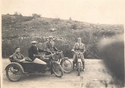 Paseo a Las Condes, 1922 — 1922 | Chile de Ayer
