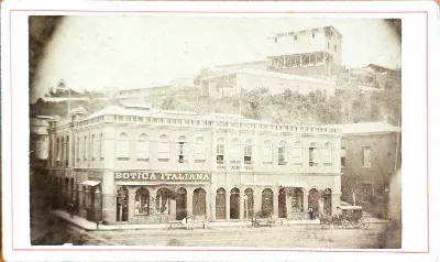 Plaza Echaurren de Valparaíso 1890 — 1890 | Chile de Ayer