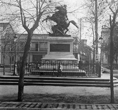 Alameda con Morandé, 1910 — 1910 | Chile de Ayer