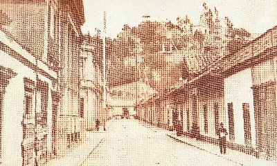 Calle Huérfanos en la década de 1910 — 1910 | Chile de Ayer