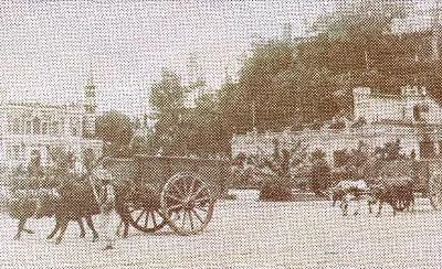 Cerro Santa Lucía en la década de 1900 — 1900 | Chile de Ayer