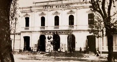Teatro Municipal de Quillota, 1910 — 1910 | Chile de Ayer