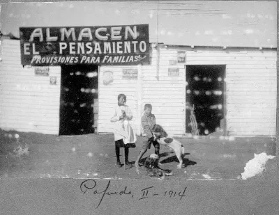 Almacén "El pensamiento", 1914 — 1914 | Chile de Ayer