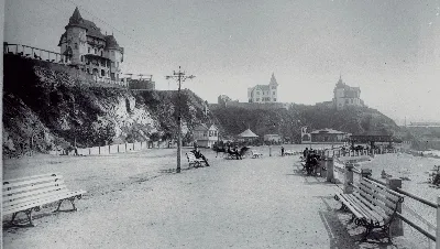 Playa Miramar circa. 1920 — Playa Miramar — 1920 | Chile de Ayer