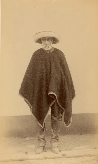 Retrato de campesino, 1888 — 1888 | Chile de Ayer