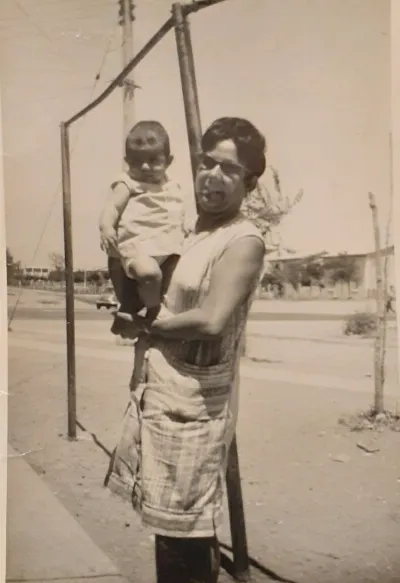 Vista Poblacion a poblacion Dávila, 1967 — Población Dávila — 1967 | Chile de Ayer