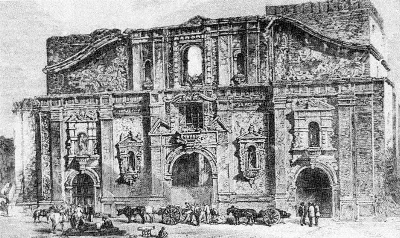 Restos de Templo de Compañía de Jesús en 1863 — Ex Congreso Nacional — 1863 | Chile de Ayer