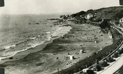 Playa Amarilla Concón en 1936 — Playa Amarilla — 1936 | Chile de Ayer