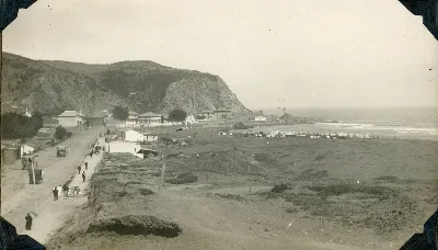 Constitución en 1925 — Playa de Constitución — 1925 | Chile de Ayer