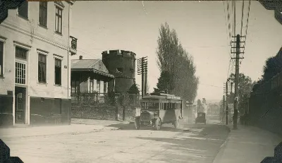 Valdivia 1926 — Torreón de Valdivia — 1926 | Chile de Ayer