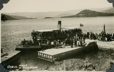 Niebla en 1926 — Muelle de Niebla — 1926 | Chile de Ayer