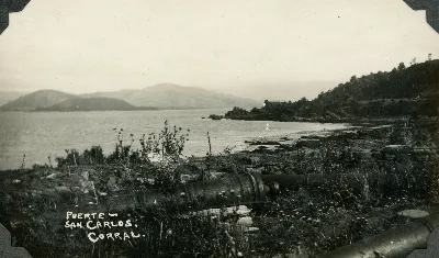 Corral en 1926 — Fuerte San Carlos — 1926 | Chile de Ayer