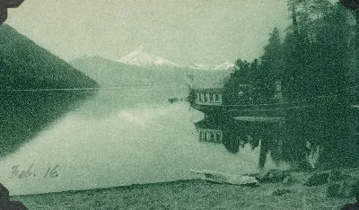 Lago de Todos Los Santos en 1926 — Lago de Todos los Santos — 1926 | Chile de Ayer