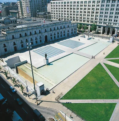 Plaza de la ciudadanía, 2005 — Plaza Bulnes — 2005 | Chile de Ayer