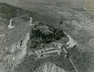 Cerro San Cristóbal C.a 1930 — Santuario de la Inmaculada Concepción — 1930 | Chile de Ayer