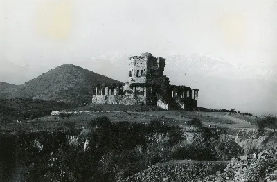Cerro San Cristóbal C.a 1930 — Observatorio del Cerro San Cristóbal — 1930 | Chile de Ayer