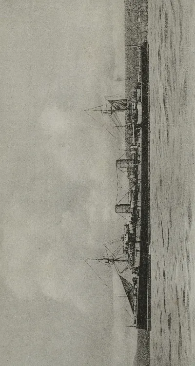 Esmeralda C.a 1910 — Bahía de Valparaíso — 1907 | Chile de Ayer
