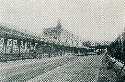 Estación Bellavista 1890 — Estación Bellavista — 1890 | Chile de Ayer