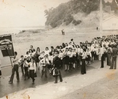 Procesión en Talcahuano, 1971 — 1971 | Chile de Ayer
