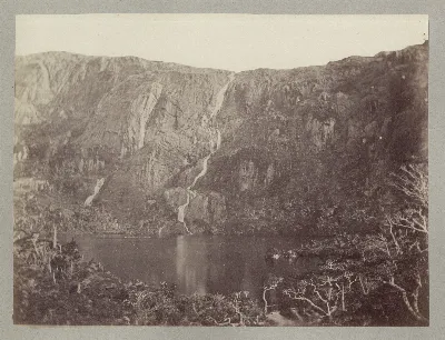 Paisaje de fiordos patagónicos, ca. 1894 — 1894 | Chile de Ayer