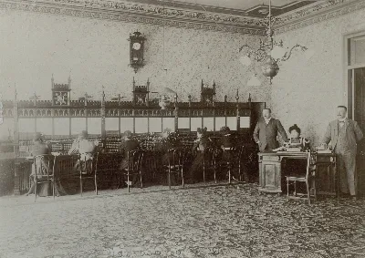 Estación telefónica de Valparaíso, 1897 — 1897 | Chile de Ayer