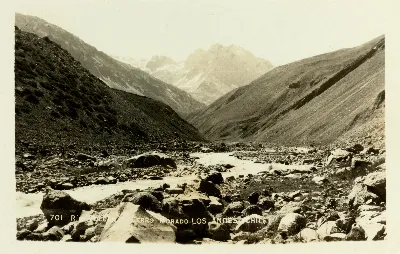 Monumento Natural El Morado, ca. 1930 — Monumento Natural El Morado — 1930 | Chile de Ayer