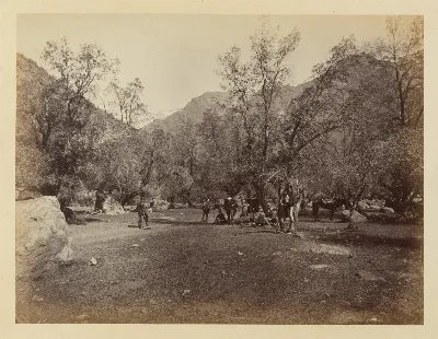 Cazadores en Machalí, ca. 1868 — 1865 | Chile de Ayer