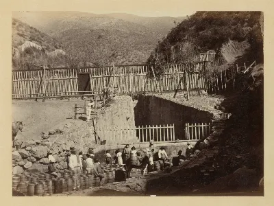 La Gran Cisterna, Valparaíso, 1868 — 1865 | Chile de Ayer