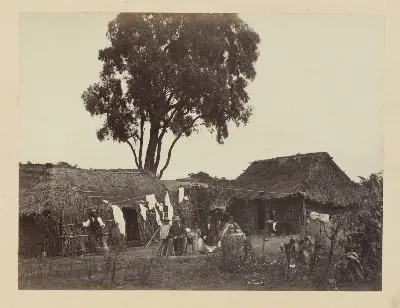 Paisaje alrededor de Renca, 1868 — 1865 | Chile de Ayer