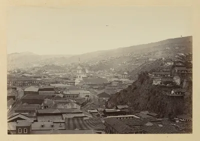 Barrio El Almendral de Valparaíso, 1868 — 1865 | Chile de Ayer