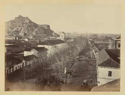 Alameda de Santiago, 1868 — 1865 | Chile de Ayer