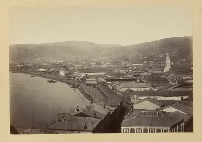 Valparaiso y su borde, 1868 — 1865 | Chile de Ayer
