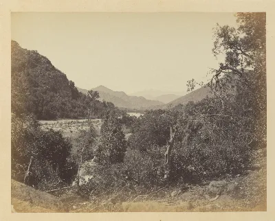 Ruta de Rancagua a Termas de Cauquenes, Machalí, 1868 — 1865 | Chile de Ayer