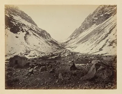 Montañas en Machalí, 1868 — 1865 | Chile de Ayer