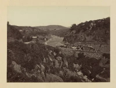 Camino Valparaíso a Santiago, 1868 — 1865 | Chile de Ayer