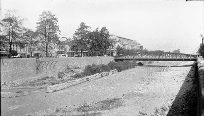Estación Mapocho 1930. — Puente Cal y Canto — 1930 | Chile de Ayer