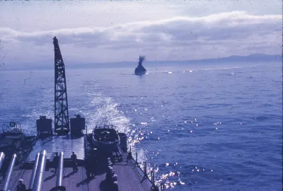 Valparaíso, ejercicios de la Armada de Chile, 1953 — Bahía de Valparaíso — 1953 | Chile de Ayer