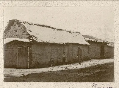Rancho campesino, ca. 1900 - 1910 — 1910 | Chile de Ayer