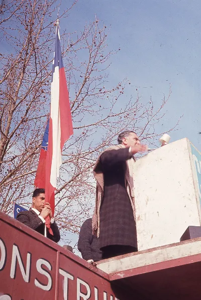 Marcha de la Patria Joven campaña presidencial Eduardo Frei Montalva, 1964 — 1964 | Chile de Ayer