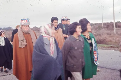 Marcha de la Patria Joven campaña presidencial Eduardo Frei Montalva, 1964 — 1964 | Chile de Ayer