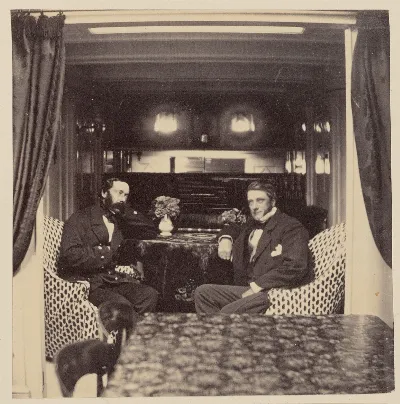 Escena a bordo del "Dart", 1860 — 1860 | Chile de Ayer