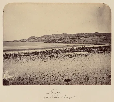 Tongoy, desde el camino a Tamaya, 1860 — 1860 | Chile de Ayer