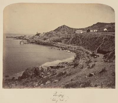 Tongoy, mirando al oeste, 1860 — 1860 | Chile de Ayer