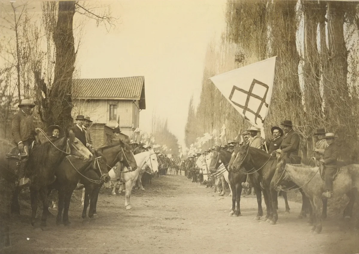 Parque Las Majadas de Pirque, CA 1900 — Las Majadas de Pirque — 1901 | Chile de Ayer