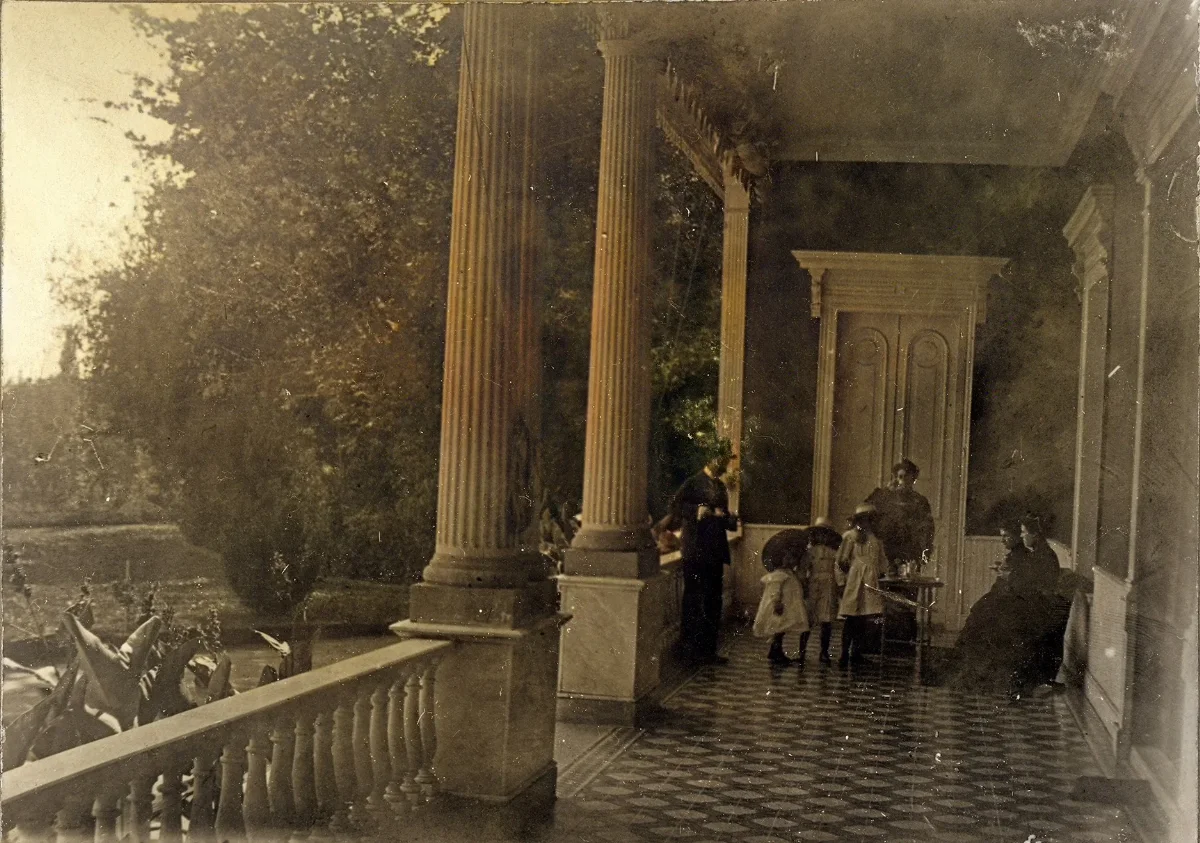 Palacio Las Majadas de Pirque, CA 1901 — Las Majadas de Pirque — 1901 | Chile de Ayer