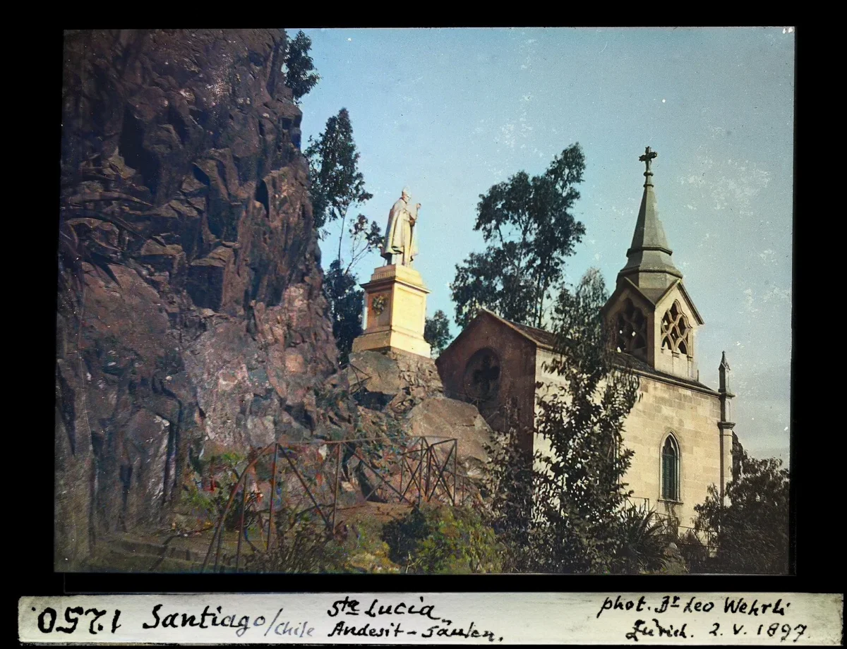 Iglesia Santa Lucía, Santiago — aprox. 1897–1940 | Chile de Ayer